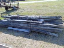 Pallet of old wood fence