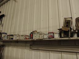 Oil Filters, Misc Oil, Air Filters, all contents on shelf