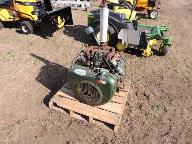 Wisconsin engine, 30HP, VH works good, less than 25 hours on newer overhaul