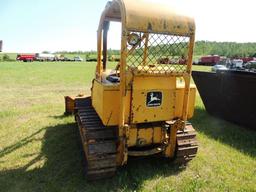 John Deere 350 Crawler with 6 way dozer, 4139 hours showing, SN:SNI4F3D0293