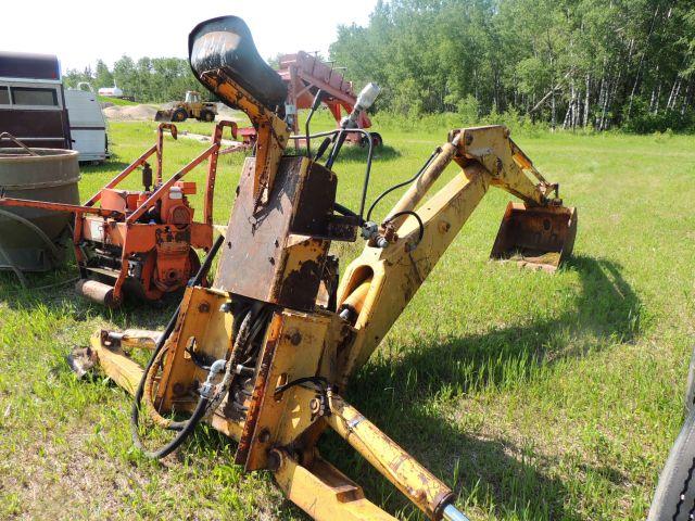 John Deere 9300 Backhoe attachment, SN:023345T