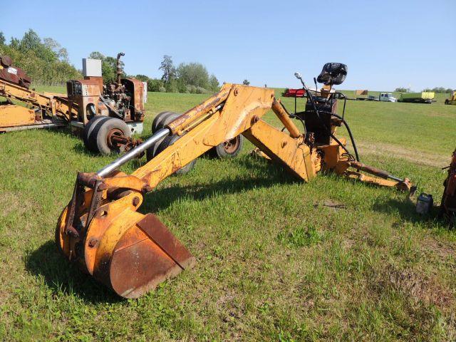 John Deere 9300 Backhoe attachment, SN:023345T