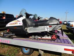 1999 Yamaha Phazer snowmobile, 3048 Miles, white in color, MN Reg. CF2112