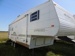 2003 Gulf Stream Conquest 26FRBW 28ft 5th wheel camper, 1 slide out, queen