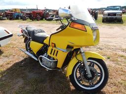 1982 Honda Motorcycle for parts not running, titled