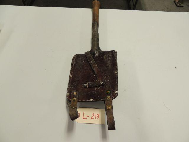 European Military Shovel with Carrier
