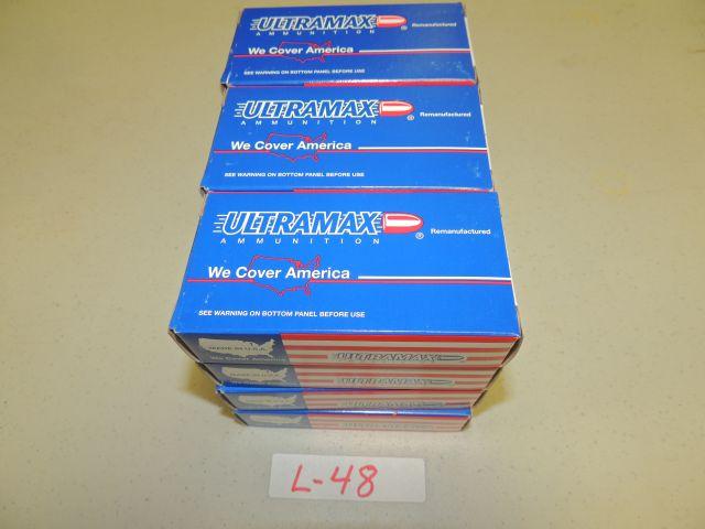 12 boxes 50 per box ultramax remanufactured 9mm