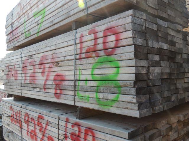 one bunk of 2x6 x 92 5/8 inch long lumber 120 pieces, taxed item, located o