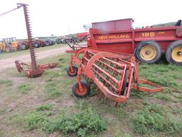 Allis Chalmer mounted side delivery rake (H)