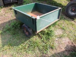 Pull behind garden dump cart (L)