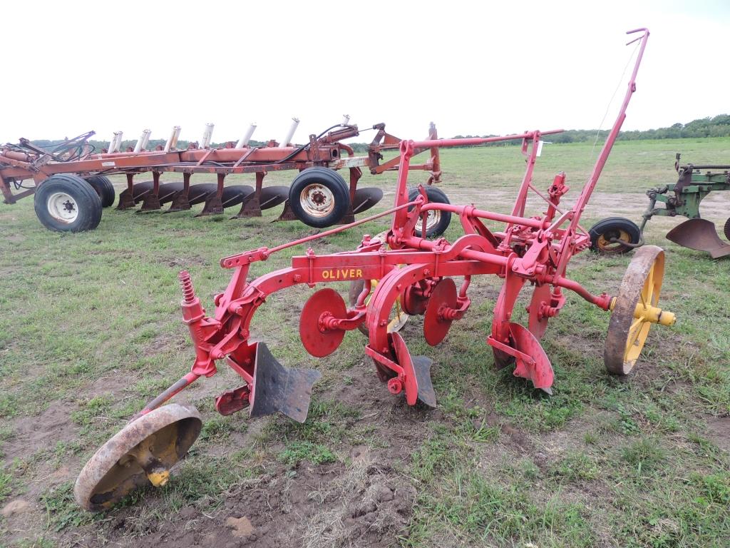 3 bottom ground lift plow steel wheels (I)