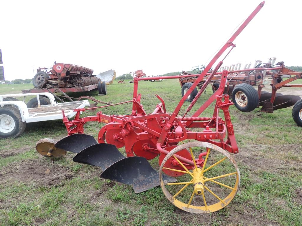 3 bottom ground lift plow steel wheels (I)