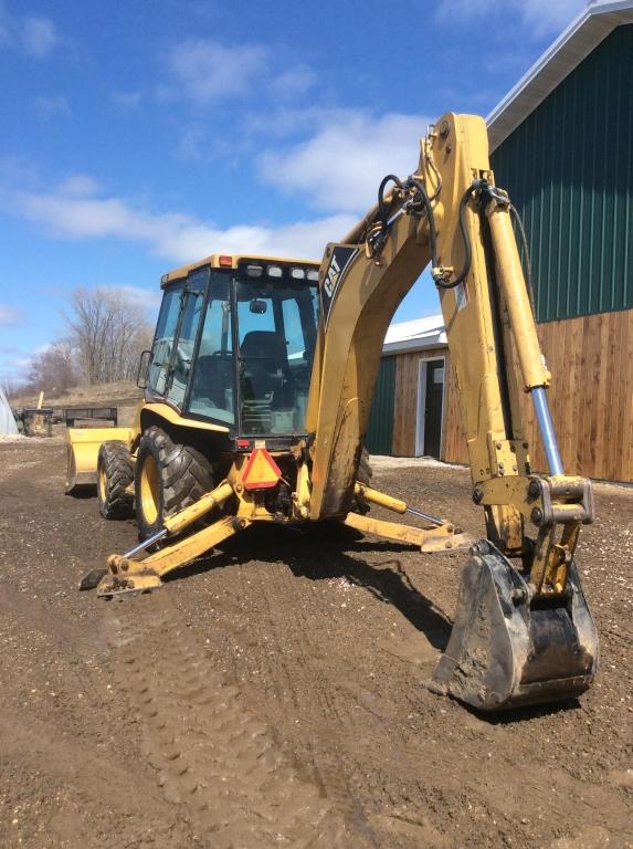 2002 - 430D Extendahoe Backhoe (O)