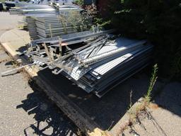 3 pallets of shelving (M)