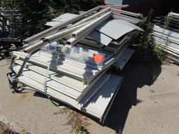 3 pallets of shelving (M)