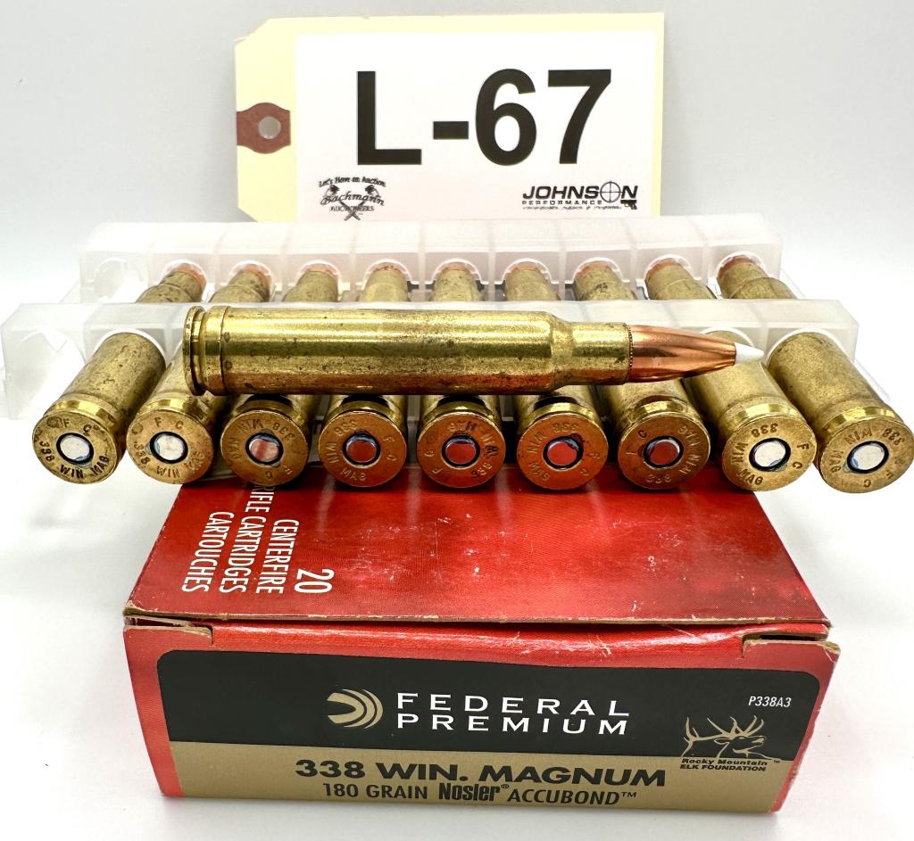 Federal - 338 Winchester Magnum Ammo