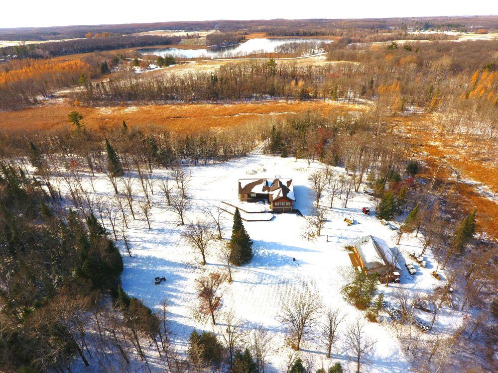 Lot 1 Parcel B Country Home, shop and  52.71 +/- acres near Frazee and Detroit Lakes, MN