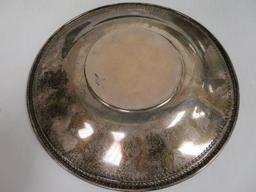 Antique Sterling Silver 10" Plate, 275g