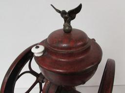 Antique Star Mill Cast Iron Double Wheel Coffee Grinder