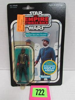 Vintage 1980 Star Wars Esb 45-back Bespin Security Guard Moc