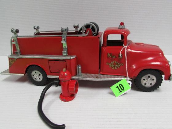 Vintage 1956 Tonka No. 5 Fire Pumper Truck