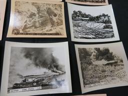 Group of 10 WWII USMC Saipan Original Photos