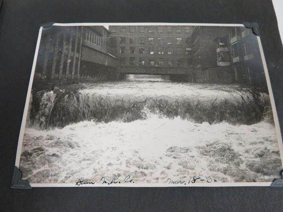 Rare Merrimack NH 1936 Flood Photo Album