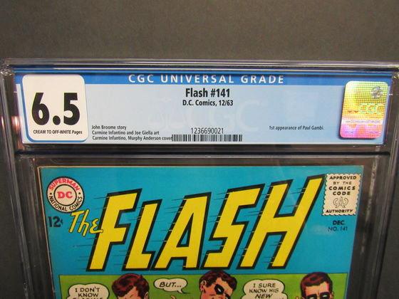 Flash #141 (1963) 1st Appearance Of Paul Gambi Cgc 6.5