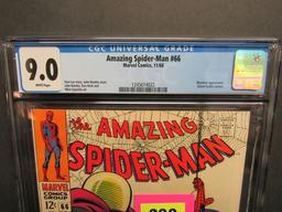 Amazing Spider-man #66 (1968) Romita Mysterio Cover Cgc 9.0