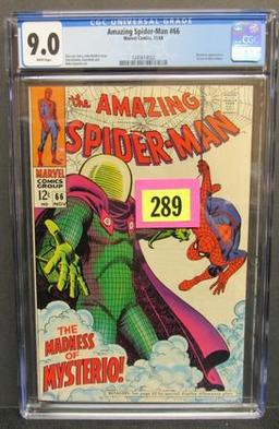 Amazing Spider-man #66 (1968) Romita Mysterio Cover Cgc 9.0