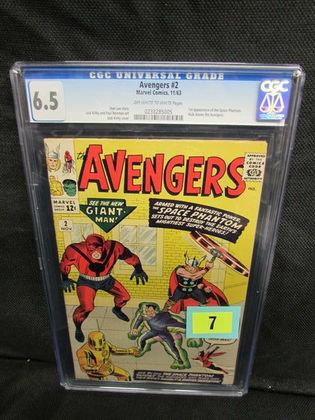 Avengers #3 (1963) Key 1st Appearance Space Phantom, Hulk Leaves Cgc 6.5