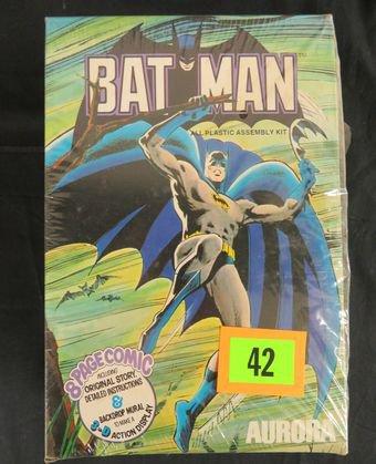 1974 Aurora  Comic Scenes Batman Model Kit, Sealed