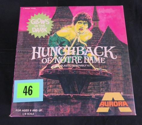 1974 Aurora Hunchback of Notre Dame Glow Model Kit