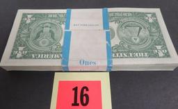 (98) 1957-A $1 Silver Certificates / Consecutive Numbers