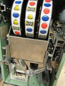 Authentic Casino "777" 25 Cent Slot Machine