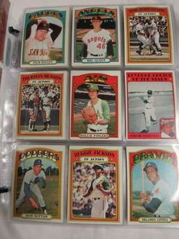 Lot (400+) 1972 Topps Baseball Cards W/ Stars