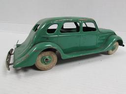 Ca. 1930's/40's Kingsbury Toys 14" Wind-up Sedan