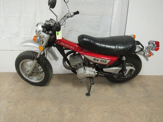 Outstanding Vintage 1975 Suzuki Rv125 Rover Motorcycle