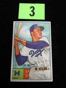 1952 Bowman Baseball #116 Duke Snider