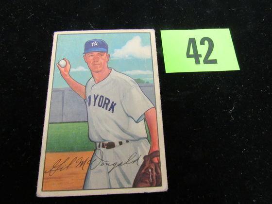 1952 Bowman Baseball #33 Gil Mcdougald Yankees
