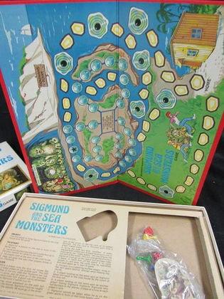 Vintage Sid & Marty Krofft- Sigmund & The Sea Monsters Board Game