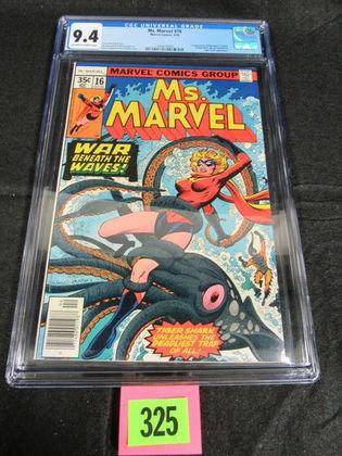 Ms. Marvel #16 (1978) Key 1st App. Mystique In Cameo Cgc 9.4