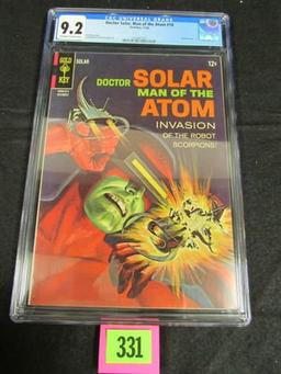Doctor Solar, Man Of The Atom #18 (1966) Gold Key Painted Cover Cgc 9.2