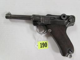 Outstanding Matching #'s P-08 1911 Erfurt Luger 9mm W/ Foot Artillery Regimental Markings