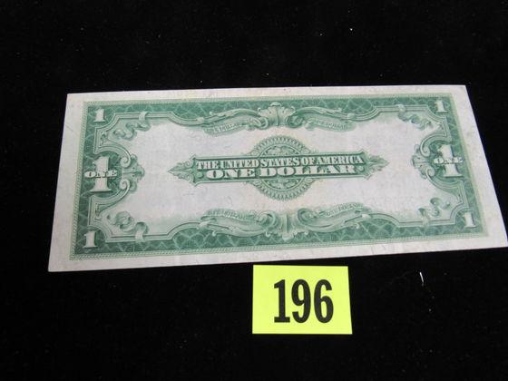 1923 Us $1 Large Size Blue Seal Note