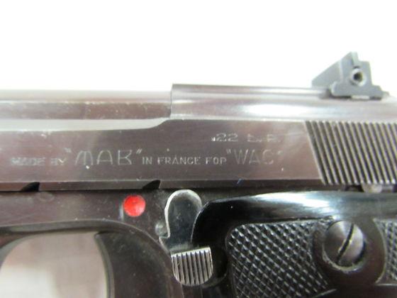 Excellent Mab "le Chasseur" French 22 Target Pistol