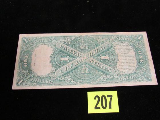 1917 Us $1 Large Sized Red Seal Note