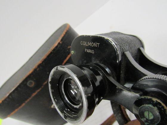 Antique Colmont, Paris Field Glasses/ Binoculars In Case