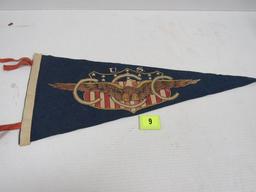 Outstanding Ca. 1930's Civilian Conservation Corps Ccc Felt Pennant 28"