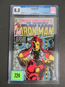 Iron Man # 170 CGC 8.5 (1983) Magma Appearance